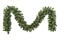 Puleo International 9' x 12" Pre-Lit Kentucky Pine Green Garland With Warm White LED Lights